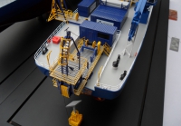 customized model of 87m Research-Survey Vessel